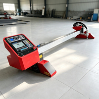 Une machine de découpe plasma et à flamme CNC mini-portique hautement flexible, adaptée aux opérations continues de découpe de tôles métalliques.