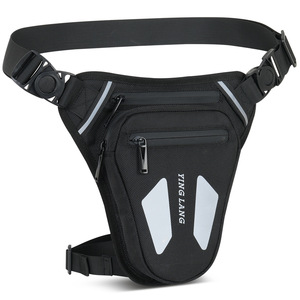 Sac <span class=keywords><strong>de</strong></span> <span class=keywords><strong>jambe</strong></span> tactique à trois compartiments, imperméable, avec logo personnalisé, petit sac léger <span class=keywords><strong>pour</strong></span> <span class=keywords><strong>moto</strong></span>, sac <span class=keywords><strong>de</strong></span> <span class=keywords><strong>jambe</strong></span> <span class=keywords><strong>pour</strong></span> téléphone <span class=keywords><strong>pour</strong></span> homme - Product Image 2