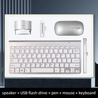 Coffret Cadeau Exécutif 5-en-1 Comprenant Haut-parleur, Clé USB, Stylo, Souris et Clavier