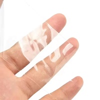 Ruban adhésif acrylique double face ultra-fin transparent haute résistance en polyester, épaisseur 0,01 mm-0,205 mm, pour masquage