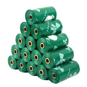 Strong Leak-proof Wholesale PLA PBAT Corn Starch Biodegradable Thickened Flat Bottom Dog Environment Friendly Pet Waste - Product Image 5
