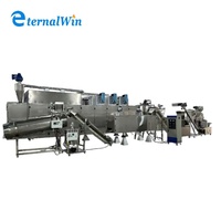 Nouvelle machine à fabriquer des snacks soufflés à base de soja, extrudeuse de chips de riz et de maïs, ligne de production à haute productivité 2 tonnes/h