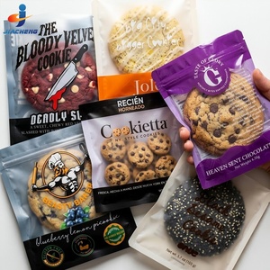 Customized logo Printed Design Food Grade Baking Packaging <strong>Bread</strong> <strong>Bag</strong> Laminated Plastic Small Clear Heat Sealing Cookie <strong>Bags</strong> - Product Image 4