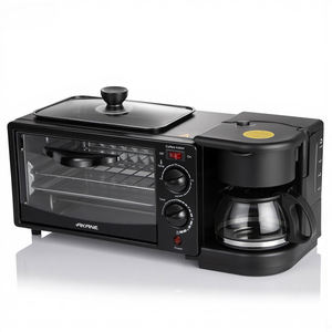 AKANE 1050W 3 en 1 Máquina de Desayuno A.82671 Máquina De Desayuno Con Horno Cafetera y Sartén Multifunción - Product Image 4
