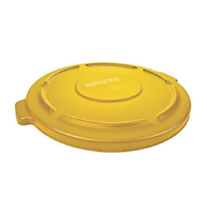 Coperchio Rotondo Giallo per Bidone della Spazzatura da 121 L - Product Image 1