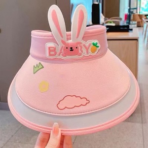 หมวกปีกกว้างระบายอากาศได้ดีสำหรับเด็กผู้หญิงอายุ 1-12 ปี รุ่น Little Rabbit Top ป้องกันแสงแดดสำหรับฤดูร้อน - Product Image 3