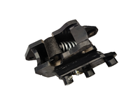 Attache rapide hydraulique manuelle inclinable personnalisée Chuangxin 2026 pour mini-excavatrice JCB 1,2 tonne, construction en acier, vert/noir