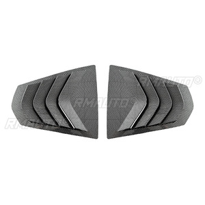 Couverture de persienne de fenêtre arrière noire brillante pour BMW Série 3 G20 320i 325i 330i 2019+ - Product Image 3