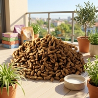 Nourriture sèche pour chats de qualité supérieure, riche en protéines, sans céréales, à base de poisson lyophilisé, avec 90% de viande véritable, en sacs de 20 kg pour une alimentation optimale
