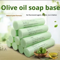 Sabun Mandi Padat Saponaria Rose dengan Minyak Zaitun dan Bahan Nabati untuk Set Sabun Minyak Esensial Buatan Sendiri