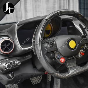Pour Ferrari <span class=keywords><strong>812</strong></span> réaménagé en Fiber de carbone sèche Style OEM intérieur contrôle central climatisation Tuyere palette de changement de vitesse - Product Image 2