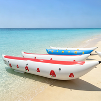 Bateau pneumatique de sport en PVC de 14 pieds - Tube flottant pour rivière - Couleur personnalisable et durable