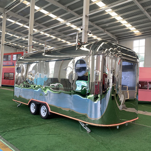 Wholesale Price Unique <b>Design</b> Street Food Van Truck Pizza Hot Dog <b>Bbq</b> Ice Cream Mobile Food <b>Trailer</b> With Full Kitchen Equipments - Product Image 3