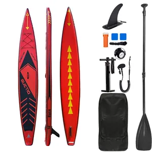 China Factory Surfboard Inflatable SUP Paddleboard PVC Surfboard Race Sup Inflatable Paddle Board