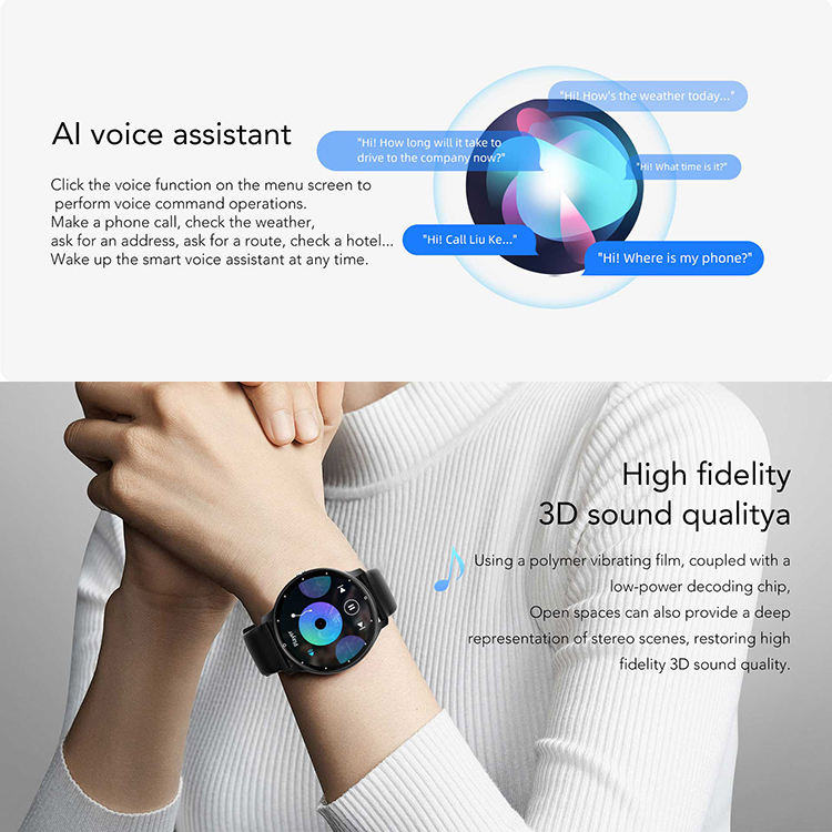 ZL02CPRO Smartwatch Round Touch Screen BT Calls IP67 Waterproof ZL02C Pro  Smart Watch for Women Men