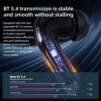 Écouteurs intra-auriculaires TWS ODM avec écran LED tactile, son HiFi, chipset sans fil JL