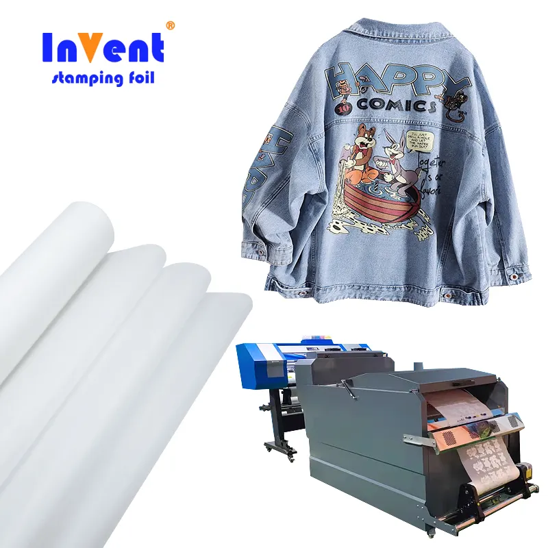 Goede Prijs Dtf Film Vellen Rol 60Cm Warmte Overdracht Papier Voor T-Shirt Met Epson Dtf Digitale Inkjet Printer