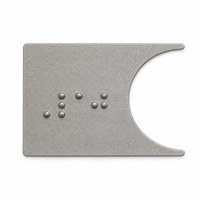 Autocollants personnalisés en PVC pour boutons d'ascenseur en braille, modèle 011, pour panneaux d'ascenseur accessibles et signalétique de direction dans les espaces commerciaux et résidentiels
