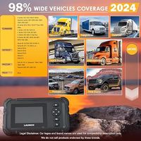 Outil de diagnostic pour camions lourds CRP129 HD 24V, lecteur de codes Creader pour véhicules commerciaux OBD2