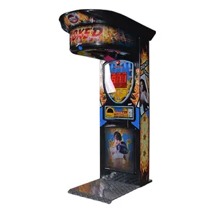 Diskon besar mesin permainan Arcade dioperasikan hadiah koin/mesin tinju mesin pukulan tinju