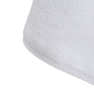 <span class=keywords><strong>Serviette</strong></span> de Bain Rectangulaire Unie en Coton Blanc 500g pour Hôtels, Salons de Beauté, Fitness, Cadeaux, Usines et Piscines – Bordure Tissée Simple - Product Image 3