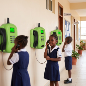 Telefono Pubblico a Muro in Acciaio Laminato a Freddo Personalizzabile per Sicurezza Stradale, Comunità, Parchi e Scuole - Product Image 1
