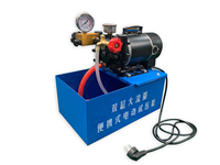 Banco de prueba de tuberías de agua, herramienta de fontanería, hidrostática eléctrica, bomba de prueba de alta presión, CE