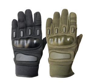 Guantes de Paintball de Cuero Multicolor Ligeros Antideslizantes de Último Diseño Color Coyote DFG03 / Guantes de Cuero para Juegos de Tiro al Aire Libre - Product Image 1