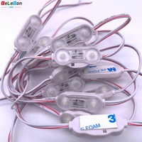 Module LED 2 ou 3 LED, 2 puces, 1W 1.5W, étanche, 12V DC, homologué CE RoHS, SMD, module LED Samsung Corée 5730 5630, fournisseur chinois