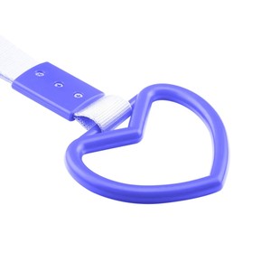 <b>Plastic</b> Heart Shaped Car Static Electricity Strip Warning Ring Interior Hand Pull Ring ABS Material <b>General</b> Applicable - Product Image 5