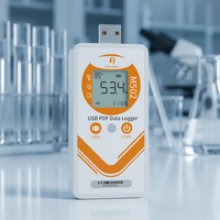 Enregistreur de données de température USB de qualité laboratoire M502 : Calibration NIST professionnelle et batterie longue durée