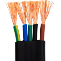 PVC-Tauchpumpenkabel Flach Flexibel Mehradriges Kupfer 2x0,3mm 100m Mindestbestellmenge für Stromanwendungen