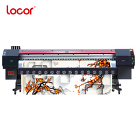 Impresora Plotter Locor de Formato Grande de 3.2m (10 Pies) para Exteriores, Compatible con Dx5/xp600/dx7, para Impresión de Lonas Flexibles, Vinilo y Lona, con Tinta Eco Solvente