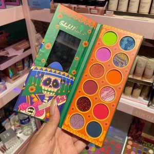 Mini Palette d'ombres <span class=keywords><strong>à</strong></span> paupières pour halloween, 12 nuances nacrées mates - Product Image 2