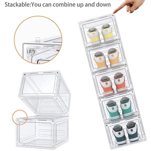 Caja de zapatos acrílica UB esterilización embalaje de papel zapatillas caja de zapatos <span class=keywords><strong>Mini</strong></span> caja de zapatos gruesa dunky - Product Image 3