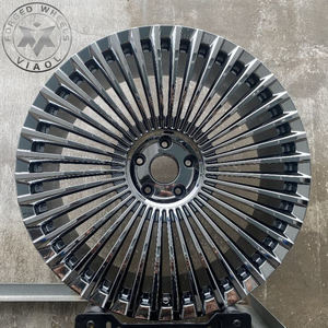 Roue forgée en alliage d'aluminium à rayons multiples personnalisée en usine chrome noir blanc pour voitures <span class=keywords><strong>de</strong></span> tourisme <span class=keywords><strong>ROLLS</strong></span> <span class=keywords><strong>ROYCE</strong></span> CULLINAN PHANTOM WRAITH - Product Image 4