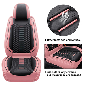 Housse de siège auto sur mesure en cuir de luxe, protection de siège auto modifiée, compatible avec BMW, <span class=keywords><strong>Ford</strong></span>, Nissan, Jeep, Mazda, Civic - Product Image 2