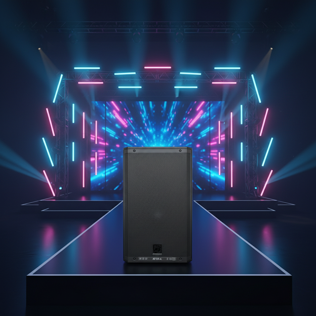 ART 912-A 12" Professional Active Two-way Stage Speaker System with Plastic Shell Waterproof & Durable Design