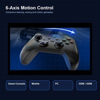 Manette de jeu sans fil G6 Dual Hall à 6 axes pour PC, console mobile, OEM, ODM