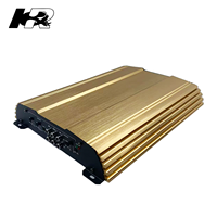 Amplificateur audio de voiture Zeming ZM-480 4 canaux pleine gamme, classe AB, 80*4 Watts RMS, 4 ohms, haut-parleur à crossover variable, 12-24V pour berline
