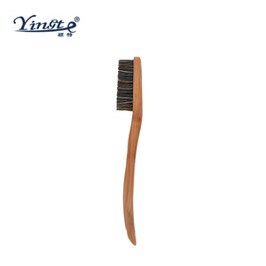 Yinste Solid Wood Horsehair <b>Brush</b> Soft Bristles Household <b>Cleaning</b> Shoe <b>Brush</b> - Product Image 2