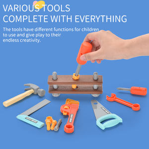 Ensemble d'outils de jardinage éducatifs KSF pour garçons - Outils de menuisier et de mécanicien en plastique ABS/PP/PS, jouet d'imitation pour <span class=keywords><strong>les</strong></span> enfants de 2 à 7 ans - Product Image 3