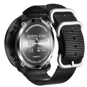 NORTH EDGE Apache Men Sports <b>Smart</b> <b>Watch</b> Compass Thermometer World Time Pedometer Altimeter BarometerSmartwatch Running APACHE - Product Image 3