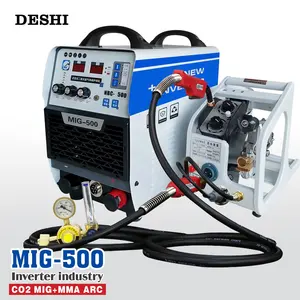 MIG 500A NB-500A kelas industri tipe terpisah mesin las pelindung gas dengan las listrik 380V