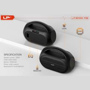 Enceinte portable Bluetooth puissante LP-Y100 100W pour extérieur, 8000mAh, stéréo, super basses, sans fil, 2.1, <span class=keywords><strong>radio</strong></span> <span class=keywords><strong>FM</strong></span>/<span class=keywords><strong>USB</strong></span>/EQ - Product Image 6
