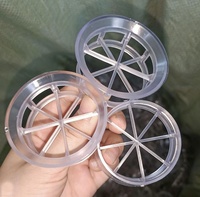 Hocheffiziente PP/CPVC Kunststoff-Kaskaden-Mini-Ring-Zufallspackung 38-76mm für Chemische Absorptionstürme