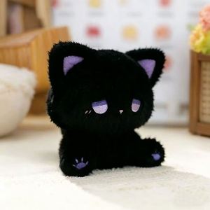 ตุ๊กตาขนนุ่มน่ารักขนาด 16 ซม. ของเล่นตุ๊กตาคุณภาพสูง รูปการ์ตูนนั่ง แมวน้อยอีโม ของขวัญสำหรับเพื่อน - Product Image 2