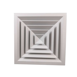 Đăng ký & lưới tản nhiệt <span class=keywords><strong>Air</strong></span> Vent hiện đại AC Grill HVAC van điều tiết Trần khuếch tán lưới tản nhiệt thông gió khuếch tán vuông - Product Image 3