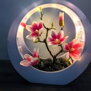 Magnolia Bonsái Artificial LED de Alta Gama, Adorno Luminoso para Mesa, Regalo de Navidad o San Valentín para Decoración del Hogar u Hotel - Product Image 4