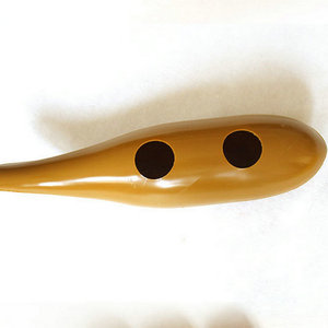 Instrumento de percusión Orff al por mayor, raspador de plástico color café, tubo de sonido de rana, juguete, accesorio musical, material didáctico - Product Image 5